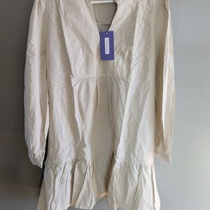 Women's NWT Cream Dress